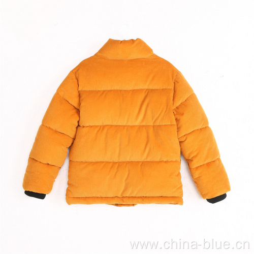 Cotton corduroy boys jackets